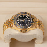 Rolex GMT-Master II 126718GRNR Black Dial 40mm 18K Yellow Gold