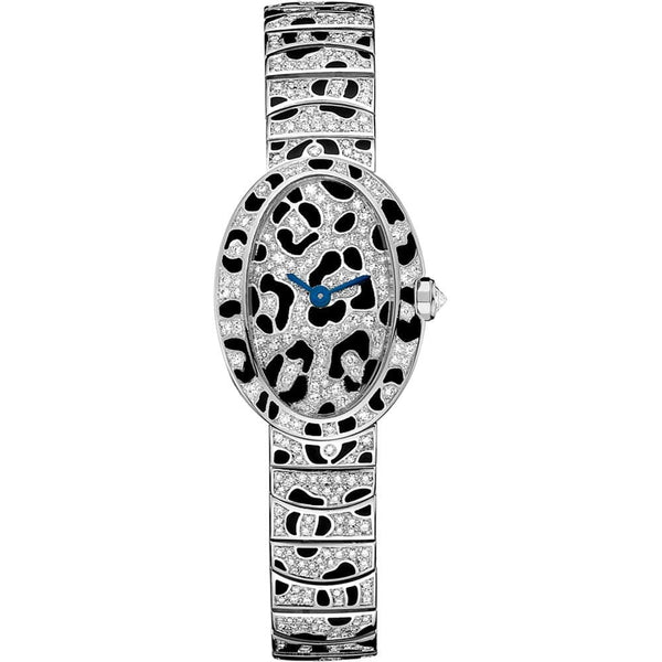 Cartier Mini Baignoire Panther Spots Watch HPI00704