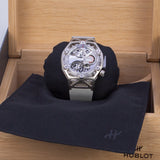 Hublot Techframe Ferrari Tourbillon Chronograph 408.JW.0123.RX 45mm White Gold