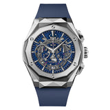 Hublot Classic Fusion Aerofusion Chronograph Orlinski 45mm Titanium Blue Skeleton Dial Watch 525.NX.5170.RX.ORL21