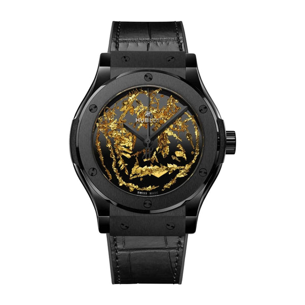 Hublot Classic Fusion 542.CX.0660.LR Ceramic 42mm Black and Gold Dial
