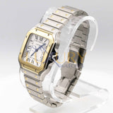 Cartier Santos de Cartier W2SA0007 35.1mm Steel and 18K Yellow Gold Automatic Men's Watch