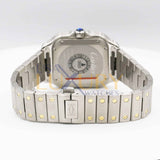 Cartier Santos de Cartier W2SA0007 35.1mm Steel and 18K Yellow Gold Automatic Men's Watch