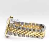 Rolex Datejust 116233 Steel and 18K Yellow Gold Fluted Bezel Jubilee Bracelet 36mm Silver Dial