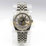 Rolex Datejust 116234 Steel and 18k White Gold 36mm Silver Index Dial Jubilee Watch