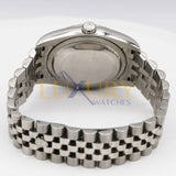Rolex Datejust 116234 Stainless Steel and 18k White Gold Jubilee 36mm Gray Tuxedo Dial