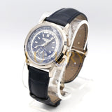 Patek Philippe Complications 5930G-001 White Gold Blue Opaline Guilloché Dial 39.5mm