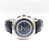 Patek Philippe Complications 5930G-001 White Gold Blue Opaline Guilloché Dial 39.5mm