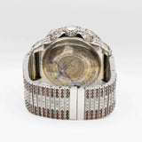 Breitling Super Avenger II Chronograph A1337111 with Custom Diamond and Ruby Bezel