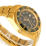 Rolex Sea-Dweller 116660 44mm Stainless Steel Yellow PVD Black Nipple Dial Men's Watch