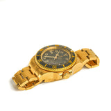 Rolex Sea-Dweller 116660 44mm Stainless Steel Yellow PVD Black Nipple Dial Men's Watch