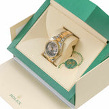 Rolex Datejust II 116333 41mm Steel & 18K Yellow Gold Grey Roman Dial