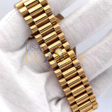 Rolex Day-Date II 218235-0008 41mm Everose Gold Pink Dial Diamond Watch