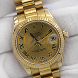 Rolex Datejust 31mm Ref. 178278 18k Yellow Gold Women's Watch
