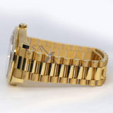 Rolex Day-Date II 218398BR 41mm Yellow Gold President Diamond Bezel Champagne Dial