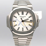 Patek Philippe Nautilus 5711/1A-011 Silvery-White Dial Stainless Steel Watch