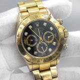 Rolex Daytona 16528 Yellow Gold 40mm Black Dial
