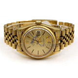 Rolex Datejust 16078 36mm 18k Yellow Gold Champagne Dial