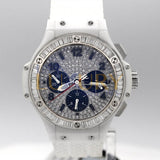 Hublot Big Bang Aspen 341.CW.9054.RW.194 White Ceramic 41mm Diamond Pavé