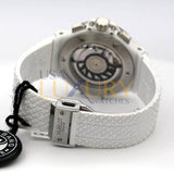 Hublot Big Bang Aspen 341.CW.9054.RW.194 White Ceramic 41mm Diamond Pavé