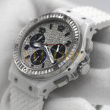 Hublot Big Bang Aspen 341.CW.9054.RW.194 White Ceramic 41mm Diamond Pavé