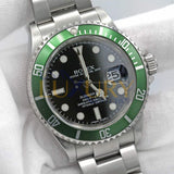 Rolex Submariner Date 16610LV "Kermit" 40mm Steel Automatic Chronometer