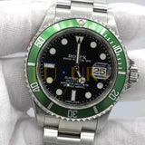 Rolex Submariner Date 16610LV "Kermit" 40mm Steel Automatic Chronometer