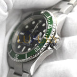 Rolex Submariner Date 16610LV "Kermit" 40mm Steel Automatic Chronometer