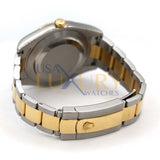 Rolex Datejust II 116333 41mm Steel and 18k Yellow Gold Black Roman Dial Watch