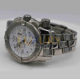 Breitling Emergency Mission A7332111-A557 45mm Steel Chronograph Chronometer White Dial