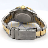 Rolex Submariner Date 16613 Black Dial Diamond Bezel Two-Tone 40mm Men's Watch
