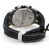 Audemars Piguet Royal Oak Offshore Chronograph 26170ST.OO.D305CR.01 Steel 42mm Blue Leather Strap