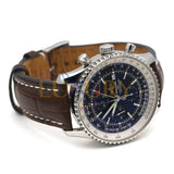 Breitling Navitimer World A2432212 Blue Dial Steel 46mm Men's Watch