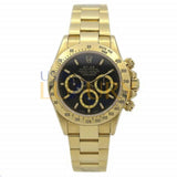Rolex Daytona 16528 Yellow Gold 40mm Black Dial