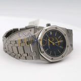 Audemars Piguet Royal Oak 56023ST Ladies Watch 33mm Blue Dial Stainless Steel