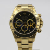 Rolex Daytona 16528 Yellow Gold 40mm Black Dial
