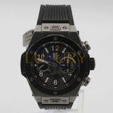 Hublot Big Bang Unico 411.NM.1170.RX Black Skeleton 45mm Titanium Watch
