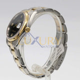Rolex Datejust 36mm Two-Tone Reference 16203 with Black Dial