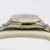 Rolex Datejust 68273 Two-Tone 31mm Black Diamond Dial Jubilee Bracelet Watch