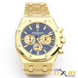 Audemars Piguet Royal Oak Chronograph 26331BA.OO.1220OR.01 41mm 18k Yellow Gold Blue Dial