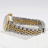 Rolex Datejust 69173 26mm Two-Tone 18k Yellow Gold and Stainless Steel Champagne Roman Dial