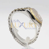 Rolex Datejust 16233 36mm Stainless Steel and 18k Yellow Gold Linen Champagne Dial Watch