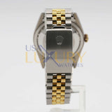 Rolex Datejust 16233 36mm Stainless Steel and 18k Yellow Gold Linen Champagne Dial Watch