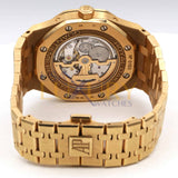 Audemars Piguet Royal Oak Perpetual Calendar 41mm 18k Yellow Gold Blue Dial Ref. 26574BA.OO.1220BA.01
