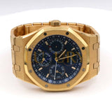 Audemars Piguet Royal Oak Perpetual Calendar 41mm 18k Yellow Gold Blue Dial Ref. 26574BA.OO.1220BA.01