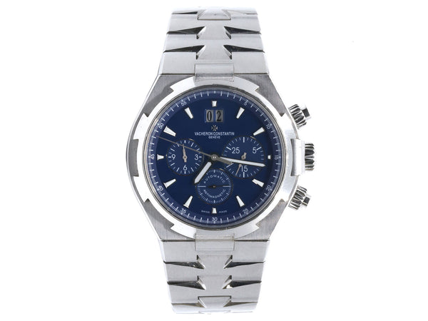 Vacheron Constantin Overseas Chronograph 49150/B01A-9745 Blue Dial 42mm Steel Watch