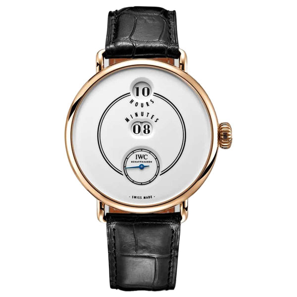 IWC Tribute to Pallweber Edition "150 Years" IW505002 Rose Gold 45mm White Dial