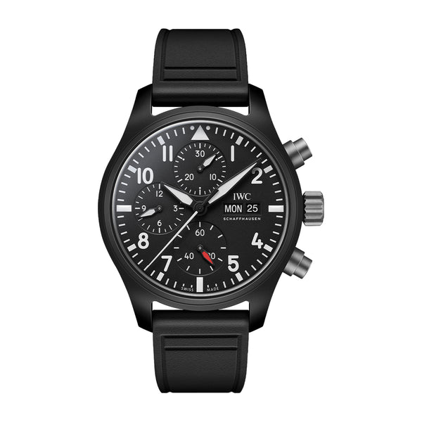 IWC Pilot's Chronograph 41 Top Gun IW389401 Black Dial Ceramic Watch