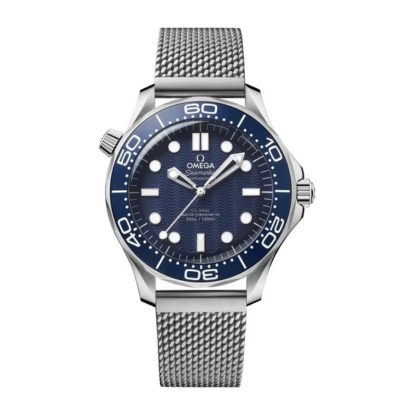 Omega Seamaster Diver 300m James Bond 60th Anniversary 210.30.42.20.03.002 Blue Dial