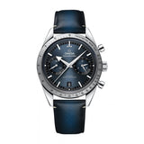 Omega Speedmaster 332.12.41.51.03.001 Blue Dial 40.5mm Leather Strap
